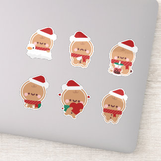 Sticker Pain d'épices Noël