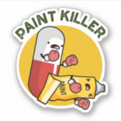 Sticker Paint Killer Fundy Pill Pill Pun (Devant)