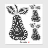 Sticker Paire (Feuille)
