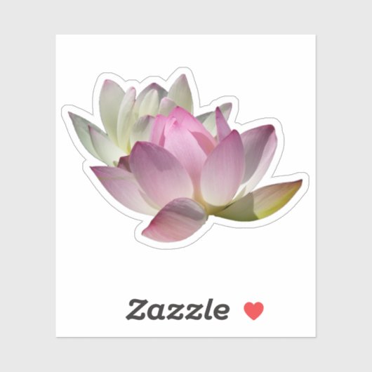 Sticker Paire de fleurs de Lotus II (Feuille)