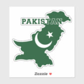 Sticker Pakistan (Feuille)