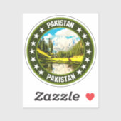 Sticker Pakistan (Feuille)