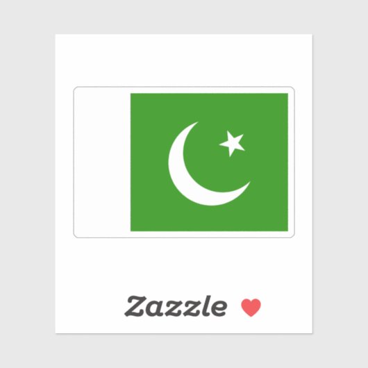 Sticker Pakistan (Feuille)