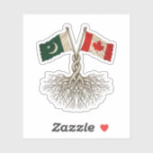 Sticker Pakistano-Canadien (Feuille)
