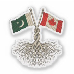 Sticker Pakistano-Canadien