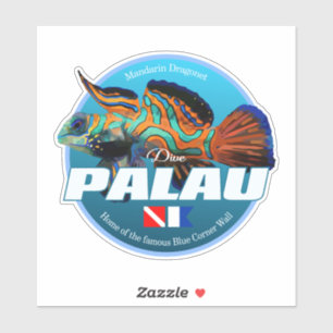 Sticker Palau de plongée (DD2)