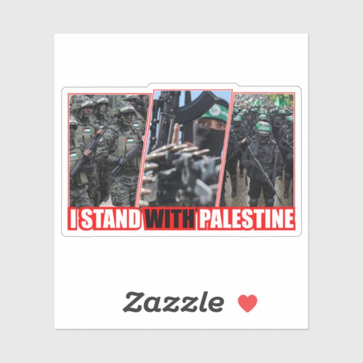 Sticker Palestine Palestina palestine (Feuille)