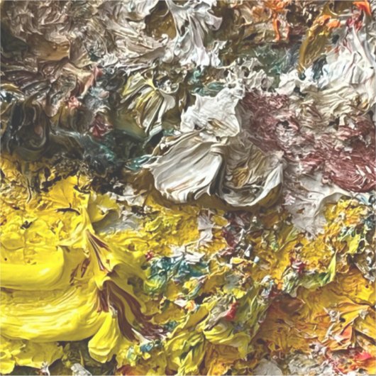 Sticker Palette de l'artiste #1 (Devant)