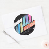 Sticker Palette de maquillage coloré (Enveloppe)