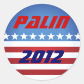 Sticker Palin 2012 (Devant)