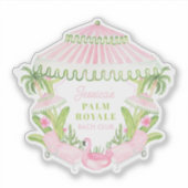 Sticker Palm Beach Cabana Bach Club | Bachelorette  (Devant)