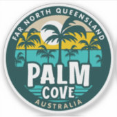 Sticker Palm Cove, Queensland Australie (Devant)