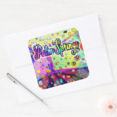 Sticker Palm Springs "énergie Cool" (Enveloppe)