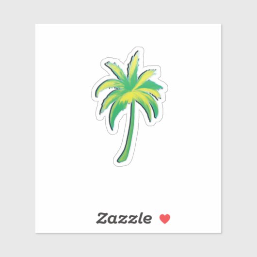 Sticker Palm Tree  (Feuille)
