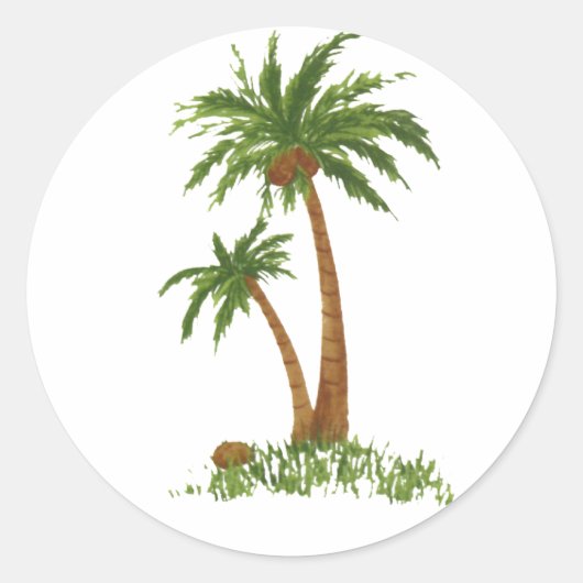 sticker PALM TREE (Devant)