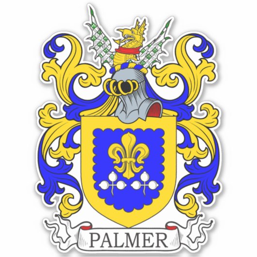 Sticker Palmer Family Crest (Devant)