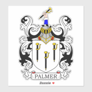 Sticker Palmer Family Crest