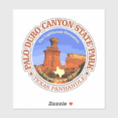 Sticker Palo Duro Canyon SP (Feuille)