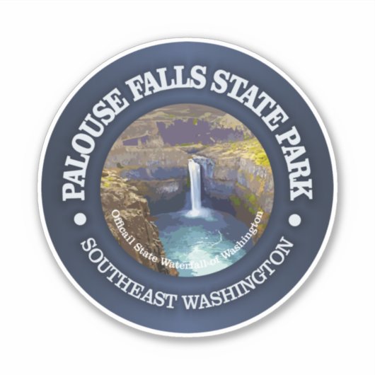Sticker Palouse Falls SP (Devant)