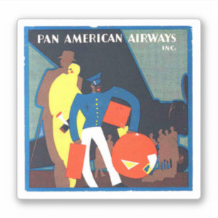 Sticker Pan American Airways inc