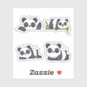 Sticker panda (Feuille)