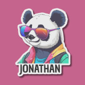 Sticker Panda Bear Swagg Monogram étanche