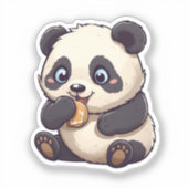 Sticker Panda de dessin (Recto)