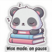 Sticker Panda durmiendo (Devant)