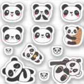 Sticker Panda Emoji Cute (Devant)