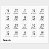sticker Panda triste (Feuille)