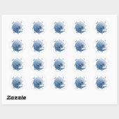 Sticker Pangolin (Bleu) (Feuille)
