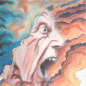 Sticker Panic Waves peinture à l'huile (Recto)