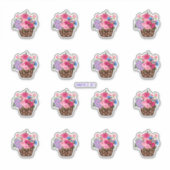 Sticker Panier de fleurs si joli (Devant)