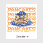 Sticker Paniers de bleuets (Feuille)