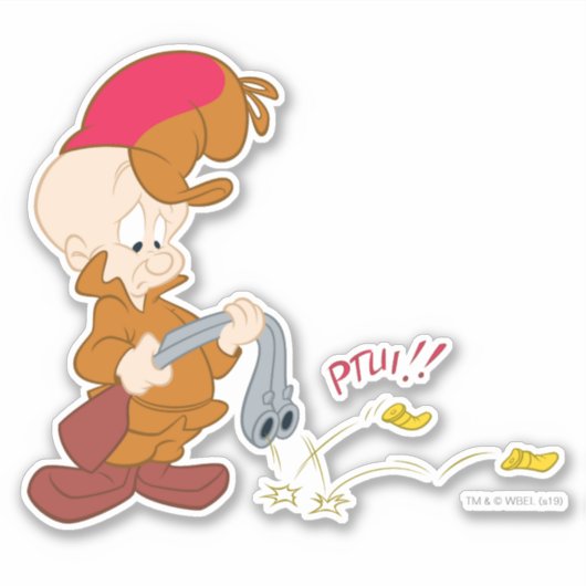 Sticker Panne d'arme d'ELMER FUDD™ (Devant)