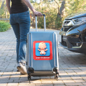 Sticker Panneau auto bébé à bord (Valise Insitu)