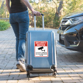 Sticker Panneau d'avis de sécurité – Caméras de surveillan (Valise Insitu)