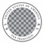 Sticker Panneau de contrôle gris et argent pour l'autocoll (Devant)