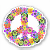 Sticker Panneau de paix (Devant)