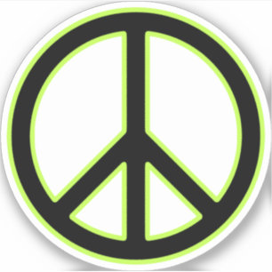 Sticker Panneau de paix