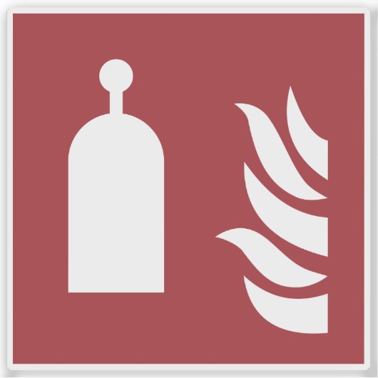 Sticker Panneau de sécurité de la station de déverrouillag (Devant)