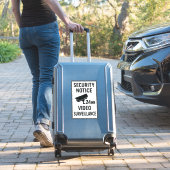 Sticker Panneau de sécurité de surveillance vidéo 24 heure (Valise Insitu)