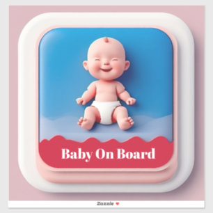 Sticker Panneau de voiture Bébé à bord