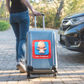 Sticker Panneau de voiture Bébé à bord (Valise Insitu)