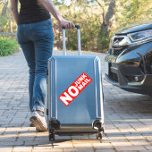 Sticker Panneau "Pas de Publicité" - Rouge (Valise Insitu)