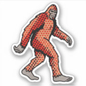 Sticker Panneau Pop Art de créature de la forêt de la band (Devant)