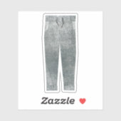 Sticker Pantalon (Feuille)