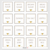 Sticker Panthère de cuisine simple et modifiable (Feuille)