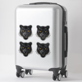 Sticker Panthère noire (Sur valise)