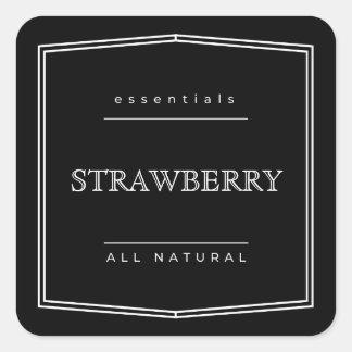 Sticker Pantry Label